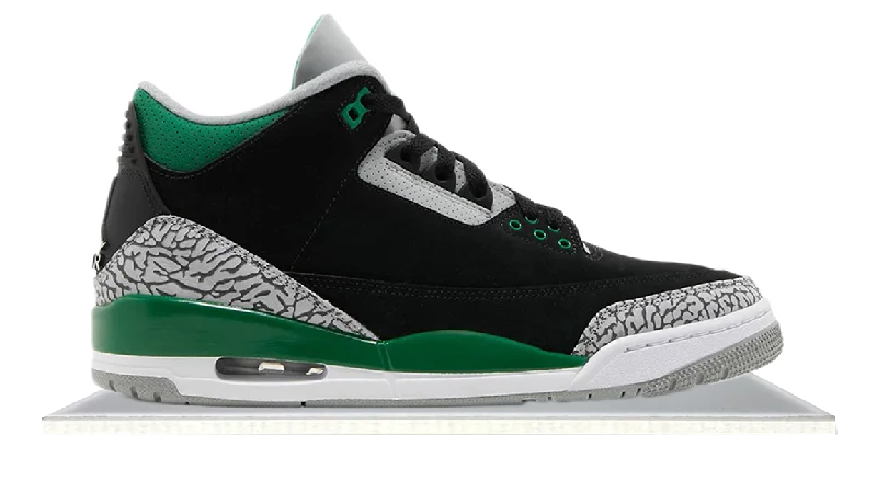 Men's performance - driven running sneakers for marathonsAir Jordan 3 Pine Green