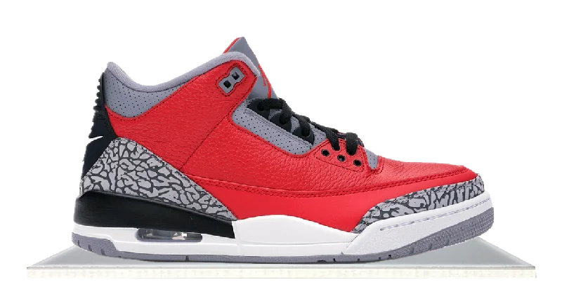 Men's vegan leather sneakers for an eco - friendly optionAir Jordan 3 Retro Unite (Chicago Exclusive)