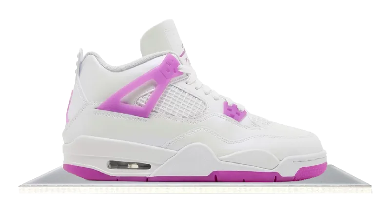 Men's adjustable - strap sneakers for a customized fitAir Jordan 4 Retro Hyper Violet