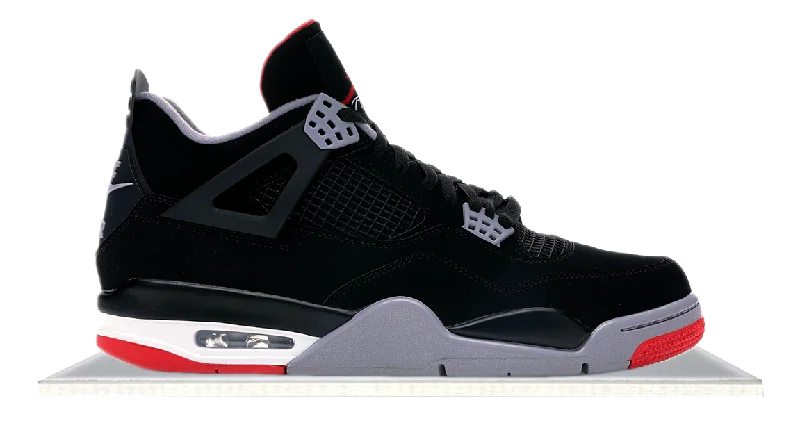 Men's low - top canvas sneakers with a floral printAir Jordan 4 Bred (2019)