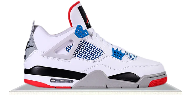 Men's narrow - width sneakers for a snug fitAir Jordan 4 What The