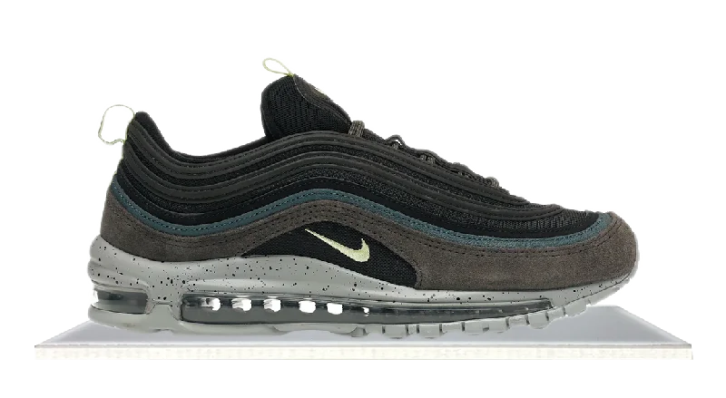 Men's high - top leather sneakers with a zip - up sideAir Max 97 Ash Green