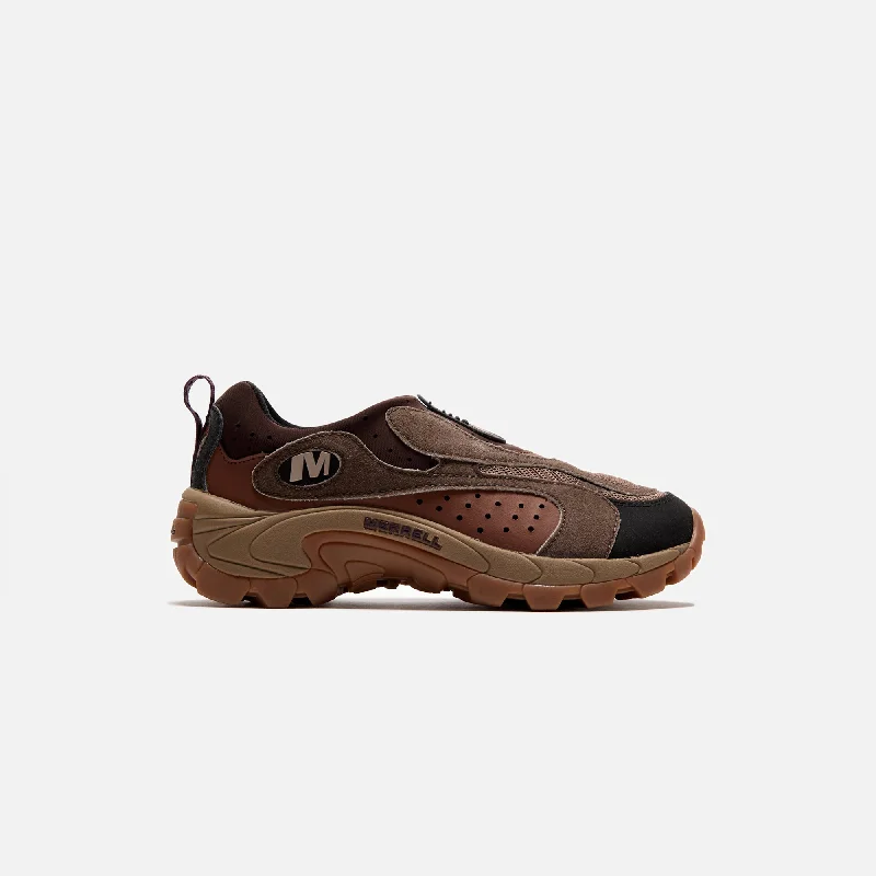 Men's shock - absorbing trail running sneakersMerrell Moc Speed Streak EVO - Bracken / Plum