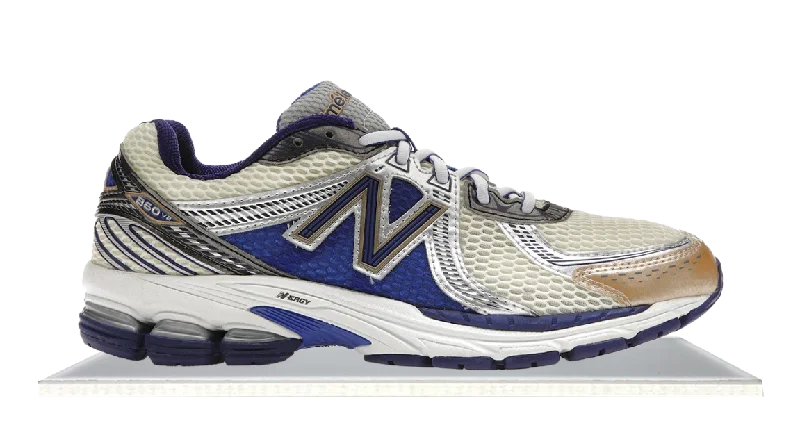 Men's athletic sneakers with a quick - dry liningNew Balance 860v2 Aime Leon Dore Blue