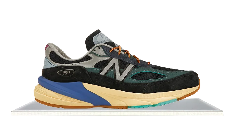 Men's fashion - forward sneakers with a unique tongue designNew Balance 990v6 MiUSA Action Bronson Lapis Lazuli