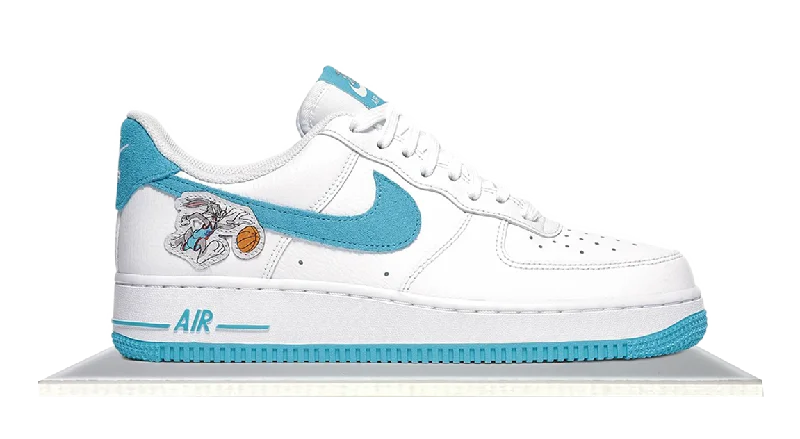 Men's vegan leather sneakers for an eco - friendly optionAir Force 1 Hare Space Jam