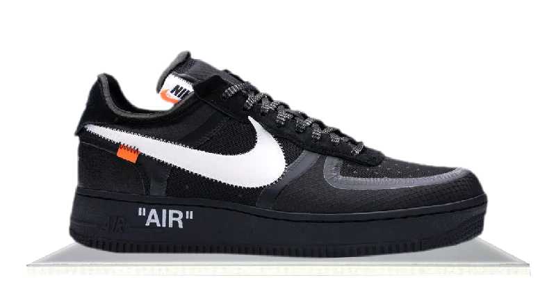 Men's camo - print sneakers for an edgy styleAir Force 1 Off-White Black