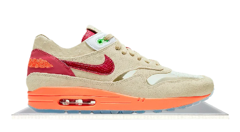 Men's athletic sneakers with a quick - dry liningAir Max 1 CLOT Kiss of Death