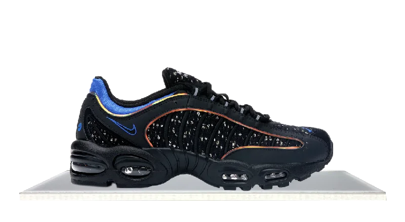 Men's gray mesh sneakers for breathability during workoutsNike Air Max Tailwind 4 Supreme Black