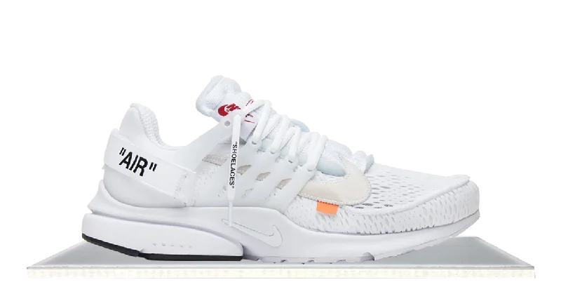 Men's retro - style sneakers inspired by the 80sNike Air Presto Off-White White (2018)