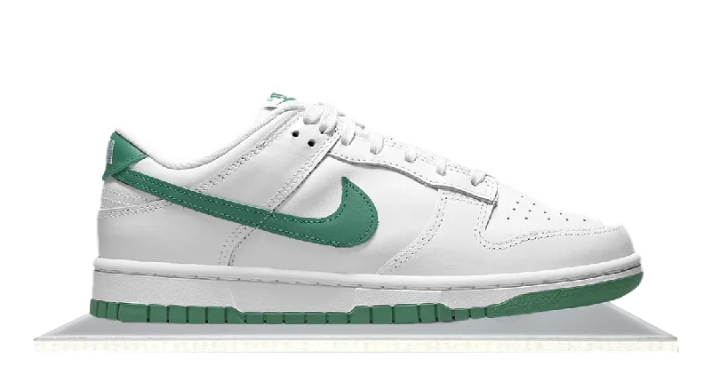 Men's basketball sneakers with ankle supportDunk Low White Green Noise