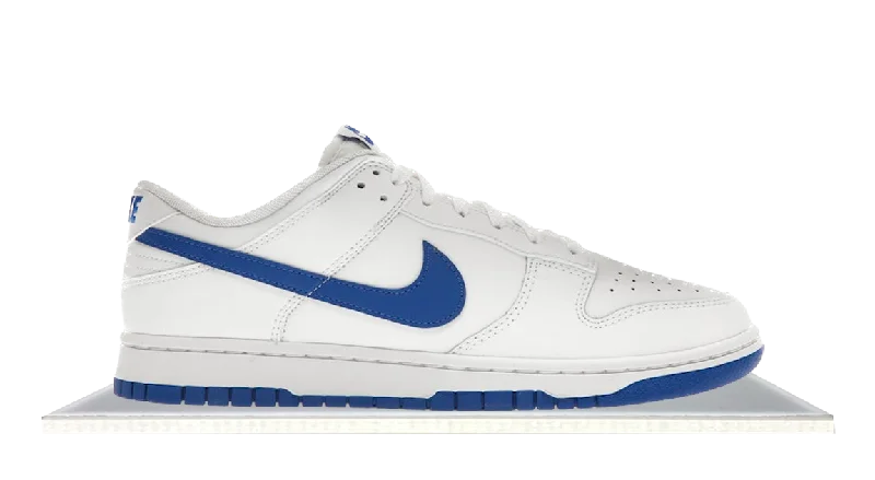 Men's running sneakers with shock - absorbing solesDunk Low White Hyper Royal