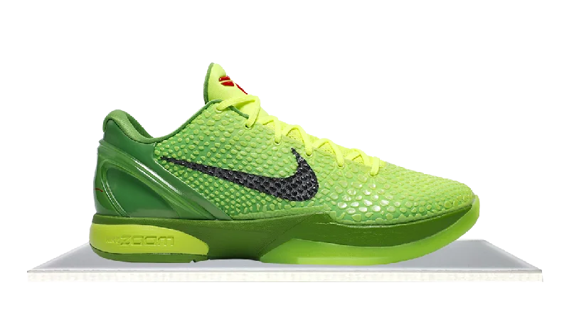 Men's tennis sneakers with a non - slip outsoleNike Kobe 6 Protro Grinch (2020)