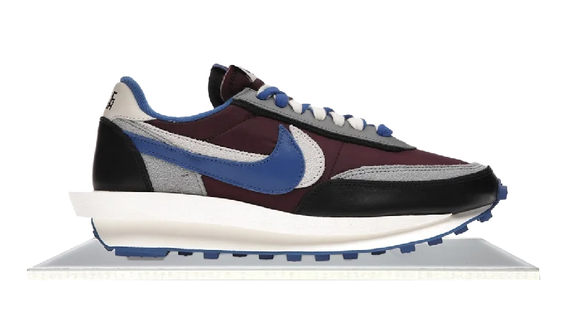 Men's sneaker collabs with famous designersSacai Waffle x Undercover "Night Maroon Team Royal"