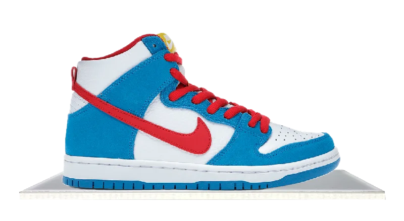 Men's running sneakers with shock - absorbing solesSB Dunk High Doraemon