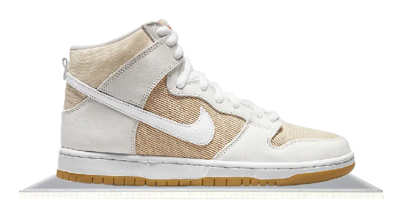 Men's athletic sneakers with a quick - dry liningSB Dunk High Unbleached Natural