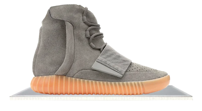 Men's running sneakers with shock - absorbing solesYeezy Boost 750 Grey Gum