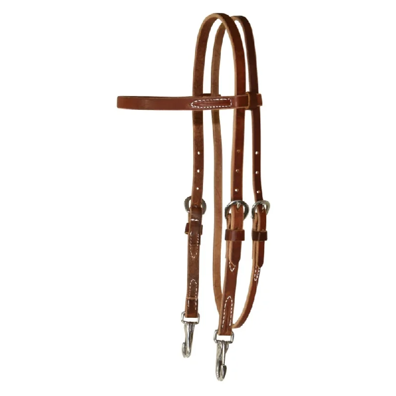 7142 Reinsman Rosewood Harness Training Headstall