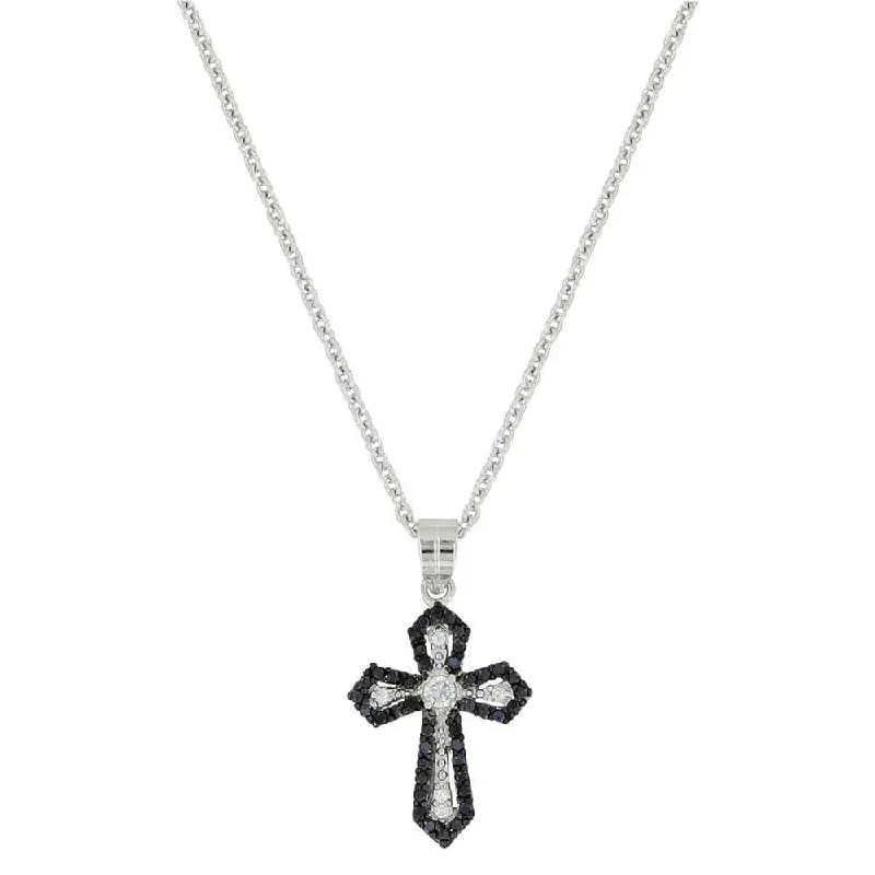 Montana Silversmiths Faith Defined Cross Necklace