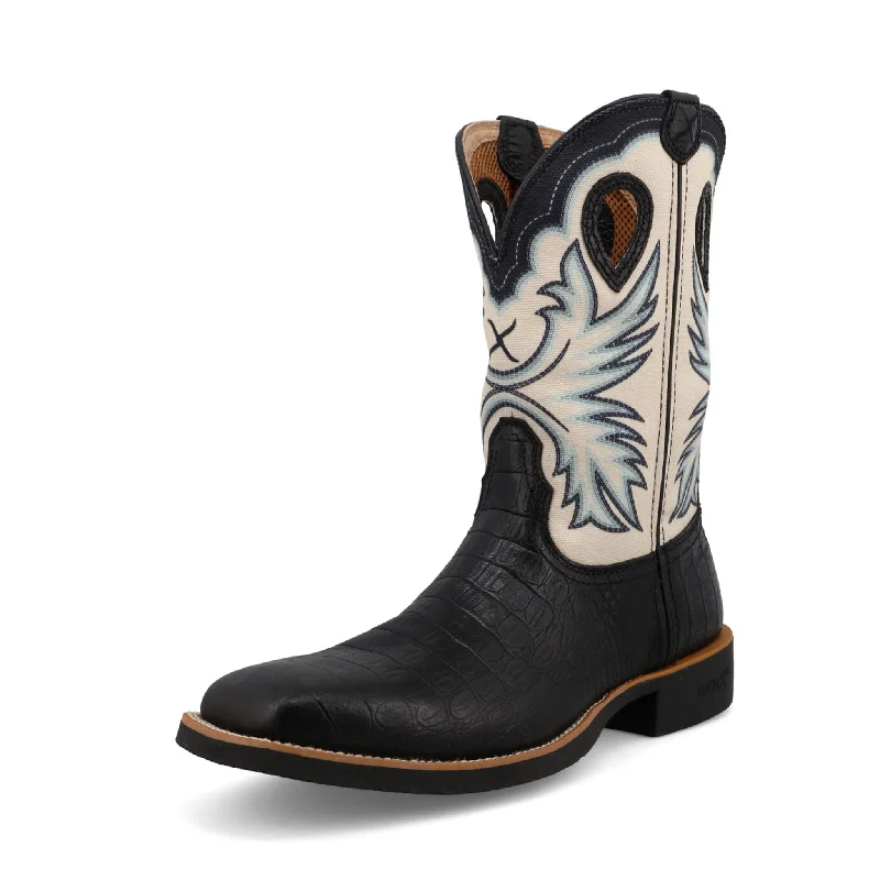 Twisted X Men's Black & Bone Tech X Boots