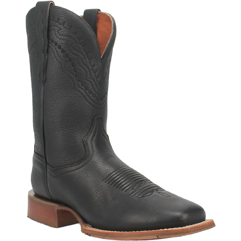 Men's western boots with a rubber sole for traction on various surfacesDan Post Men's Milo Leather Boot DP4193