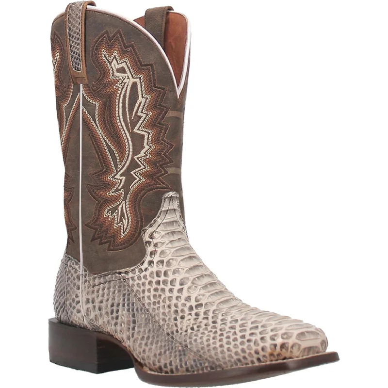 Men's western boots with a silver - toned hardware and accentsDan Post Men's Brutus Python Boot DP4917