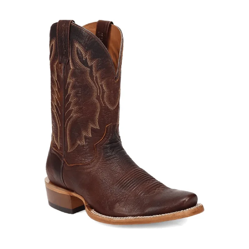 Men's western boots with a high - quality leather upper and a suede liningDan Post Men's Boerne Leather Boot DP5026