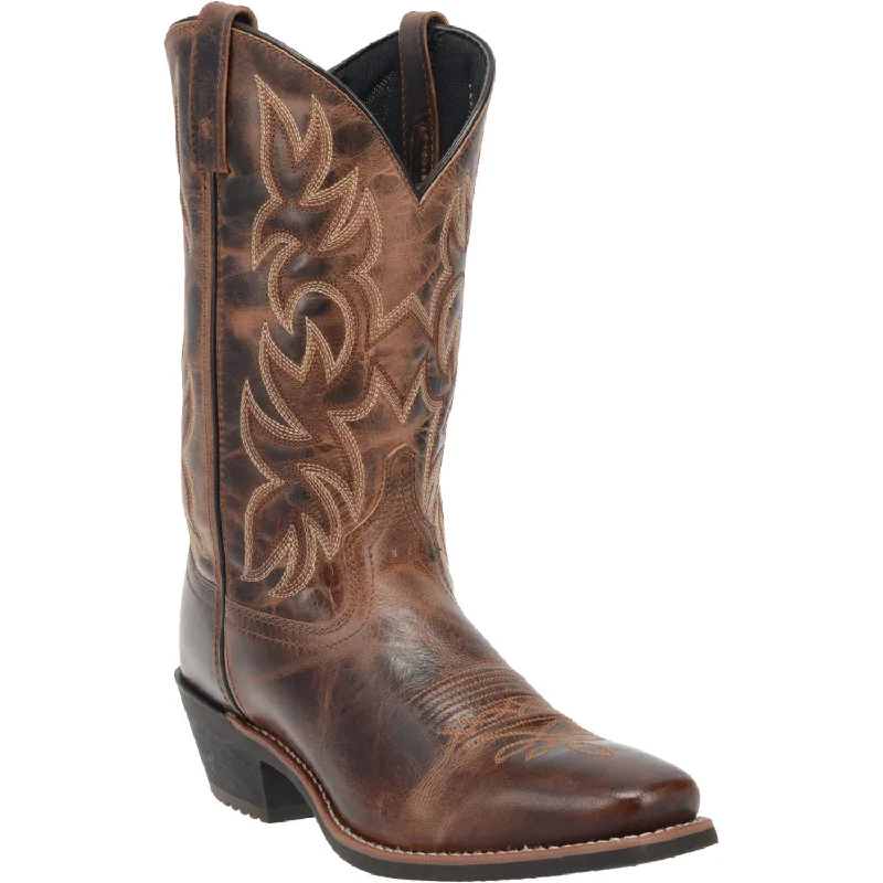 Men's western boots in a rich brown or black leatherLaredo Men's Breakout Rust Leather Boot 68354