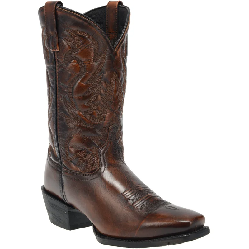 Men's western boots with a leather sole and a heel guardLaredo Men's Lawton Leather Boot 68444