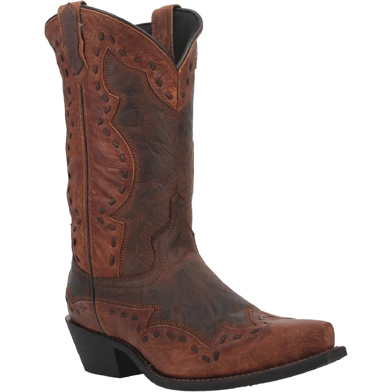 Men's western boots with a high - quality leather upper and a suede liningLaredo Men's Ronnie Leather Boot 68471