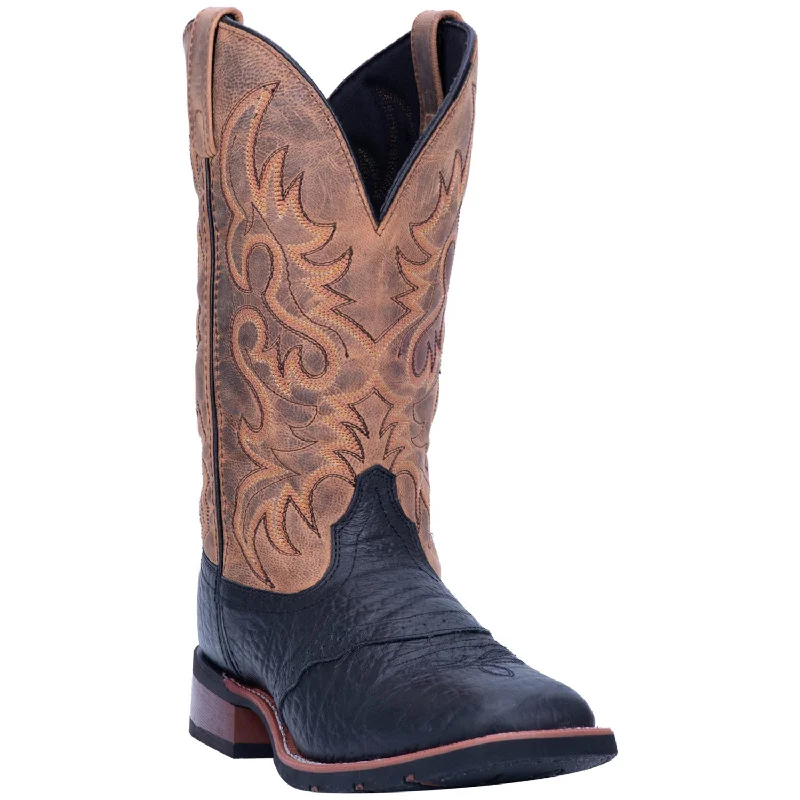 Men's western boots in a rich brown or black leatherLaredo Men's Topeka Leather Boot 7824