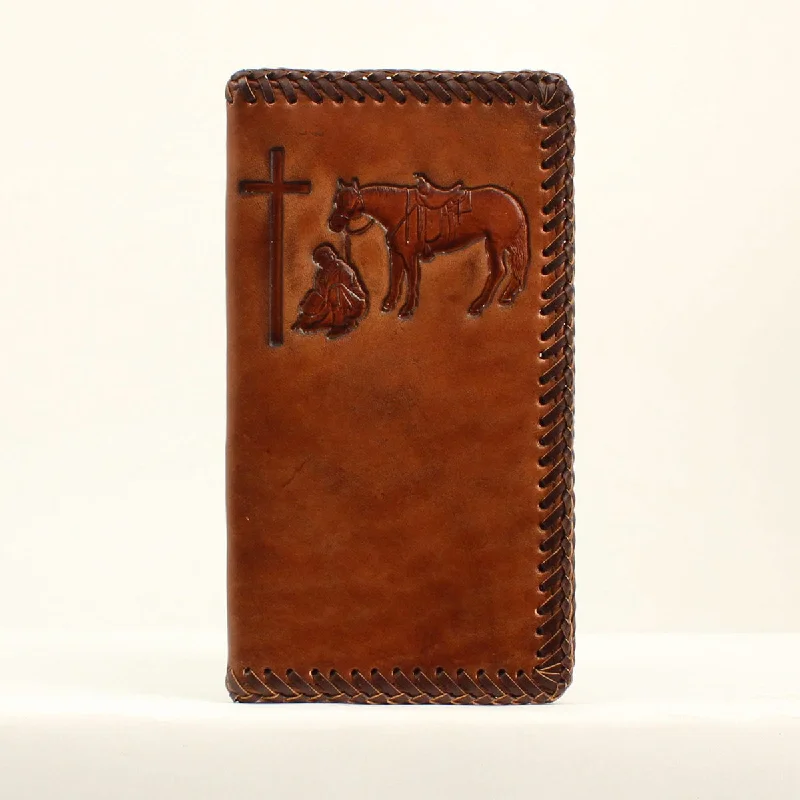 Nocona Embossed Cross Rodeo Wallet