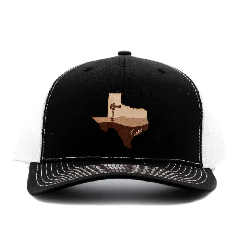 Cotton Row Texas Windmill Black Cap