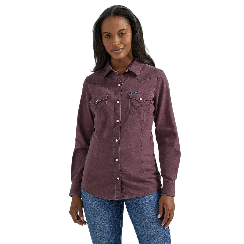 Wrangler Women's Fudge Twill Shirt